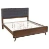 CoasterEssence 205131KE Robyn - Wood Eastern King Panel Bed - Dark Walnut