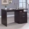 CoasterEveryday 800109 Irving - 2-Drawer Office Computer Desk - Cappuccino