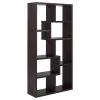 CoasterEveryday 800264 Theo - 7-Shelf Bookshelf - Cappuccino