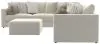 Jackson Furniture Industries 2235/37/31/59/36/12-16 Jackson Furniture Industries 2235/37/31/59/36/12-16 Ritzy - 6 Piece Modular Sectional And 1 Included Cocktail Ottoman - Bone
