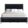 New Classic 00-B1891-200 New Classic 00-B1891-200 Ava - 6/0 Western King Bed - Black