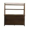 Liberty Furniture 930-DR-SH Carolina Park - Server & Hutch - Amber Brown