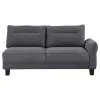 Coaster Fine Furniture 509540B2 Caspian - RAF Loveseat, Box 2 of 2 - Gray