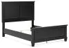 Ashley Furniture B687B4 Ashley Furniture B687B4 Lanolee - Full Panel Bed - Black