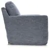 Ashley Furniture A3000646 Nenana Next-Gen Nuvella - Swivel Glider Accent Chair - Denim