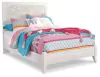 Ashley Furniture B181B2 Paxberry - Full Panel Bed - Whitewash