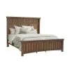 Samuel Lawrence Furniture S917-BR-K3 Seneca - King Panel Bed - Brown