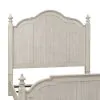 Liberty Furniture 652-BR01 Liberty Furniture 652-BR01 Farmhouse Reimagined - Queen Poster Headboard - Antique White / Chestnut Tops