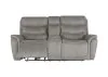 New Classic U092-25P2-GRY Kamari - Console Loveseat With Power Headrest & Footrest - Gray