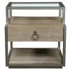 Riverside Furniture 50308 Sophie - Rectangular End Table - Natural