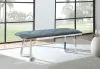 CoasterElevations 109453 Beaufort - Velvet Upholstered Dining Bench - Steel Gray