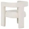 Coaster Fine Furniture 902881 Petra - Boucle Upholstered Accent Side Chair - White