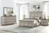 New Classic 00-2114-34N New Classic 00-2114-34N Mariana - 5/0 Queen 4 Piece Bedroom Set (Bed & Dresser & Mirror & Nightstand) - Gray