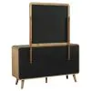 Coaster Fine Furniture 225093M Robyn - 6-Drawer Bedroom Dresser And Mirror - Light Ash