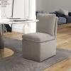 Liberty Furniture 733-ADC90-TR Liberty Furniture 733-ADC90-TR Accent Dining - Accent Dining Chair With Casters - Truffle