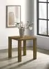Coaster Fine Furniture 710857 Castlewood - Engineered Wood Accent Side End Table - Brown Oak