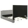 Coaster Fine Furniture 315994KEB2 Tara - King Footboard, Box 2 of 3 - Gray