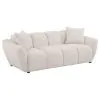 Coaster Fine Furniture 509301-S2 Destino - 2 Piece Chenille Splayed Arm Sofa Set - Greige