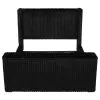 Coaster Fine Furniture 315945KW Centergrove - Upholstered California King Wingback TV Bed - Black
