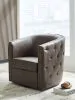 Ashley Furniture A3000741 Ashley Furniture A3000741 Brentlow - Swivel Accent Chair - Granite