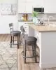Ashley Furniture D388-224 Caitbrook - UPH Swivel Barstool  - Gray
