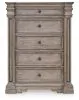 Ashley Furniture B916-46 Blairhurst - Five Drawer Chest - Light Grayish Brown
