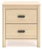 Ashley Furniture EB2444-292 Cabinella - Two Drawer Night Stand - Tan