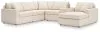Ashley Furniture 92103S53 Ashley Furniture 92103S53 Modmax - 6-Piece Sectional With Raf Corner Chaise, Laf Corner Chair And Storage Console - Oyster