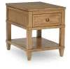 Ashley Furniture T655-3 Sharlance - Rectangular End Table - Light Brown