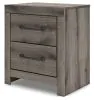 Ashley Furniture PCB2405-92 Graystorm - Two Drawer Night Stand - Brown Gray