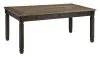 Ashley Furniture D736/25/01(2)/02(2)/00 Ashley Furniture D736/25/01(2)/02(2)/00 Tyler Creek - 6 Pc. - Dining Room Table, 2 Side Chairs, 2 Upholstered Side Chairs, Bench - Dark Gray