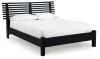 Ashley Furniture B1013B19 Danziar - Full Slat Panel Bed With Low Footboard - Black