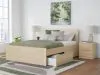Ashley Furniture EB9632B17 Ashley Furniture EB9632B17 Onita - Full Panel Platform Bed With 2 Side Storage - Natural