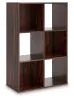 Ashley Furniture EA1055-3X2 Ashley Furniture EA1055-3X2 Glosmount - Six Cube Organizer - Cherry / Light Brown