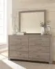 Ashley Furniture B070B1 Ashley Furniture B070B1 Culverbach - Dresser, Mirror - Gray