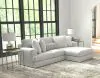 Jackson Furniture Industries 3303/46/76-18 Jackson Furniture Industries 3303/46/76-18 Logan - 2 Piece Upholstered Sectional With Comfort Coil Seating And 5 Included Accent Pillows (Right Side Facing Chaise) - Moonstruck