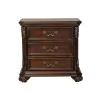 Liberty Furniture 737-BR-QPSDMN Liberty Furniture 737-BR-QPSDMN Messina Estates - 4 Piece Bedroom Set (Queen Poster Bed, Dresser & Mirror, Nightstand) - Cognac