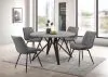 CoasterEveryday 193801 Neil - Round Smart Top Dining Table - Gunmetal