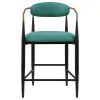 Coaster Fine Furniture 121185 Tina - Fabric Upholstered Counter Chair (Set of 2) - Green