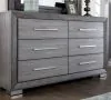 Furniture of America CM7468GY-D Raiden - Dresser - Gray