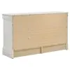 Coaster Fine Furniture 202441KE-S5 Louis Philippe - 5 Piece Eastern King Bedroom Set - White