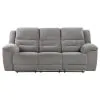 Coaster Fine Furniture 602551 Gilson - Chenille Upholstered Reclining Sofa - Gray