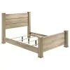 Coaster Fine Furniture 225101KE-S5 Oakglen - 5 Piece Eastern King Bedroom Set - Weathered Oak