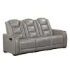 New Classic L3183A-30-LGY New Classic L3183A-30-LGY Breckenridge II - Sofa With Dual Recliner - Light Gray
