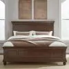 Liberty Furniture 589-BR-CPB Rustic Traditions - California King Panel Bed - Rustic Cherry