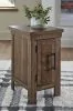 Ashley Furniture T731-7 Moriville - Chair Side End Table - Grayish Brown