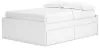 Ashley Furniture EB9630B13 Ashley Furniture EB9630B13 Onita - Full Platform Bed With 2 Side Storage - White