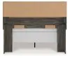 Ashley Furniture B4480B3 Ashley Furniture B4480B3 Frandern - Full Bookcase Panel Bed - Gray