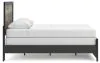 Ashley Furniture PCB1118B4 Ashley Furniture PCB1118B4 Broachmyn - Queen Panel Bed - Black / Gray