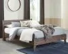 Ashley Furniture EB3660B2 Calverson - Full Panel Platform Bed - Mocha